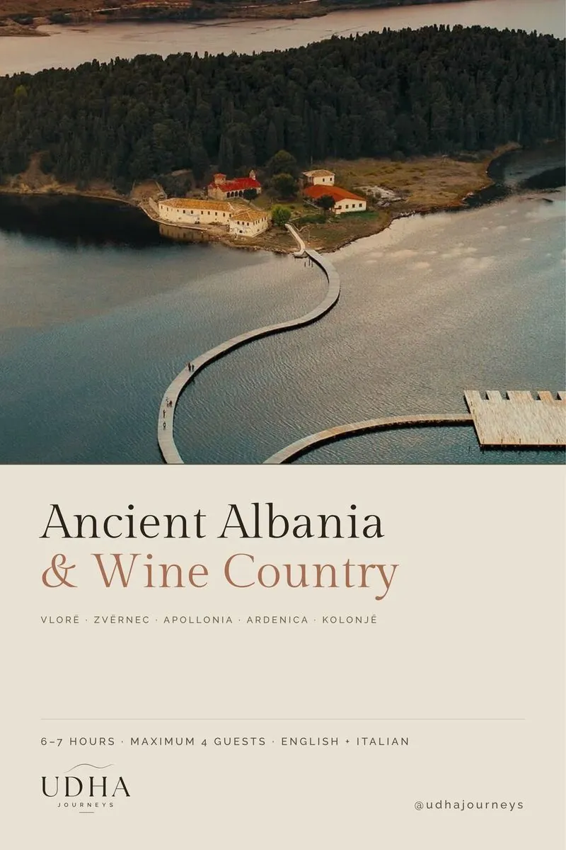Social post: Ancient Albania & Wine Country